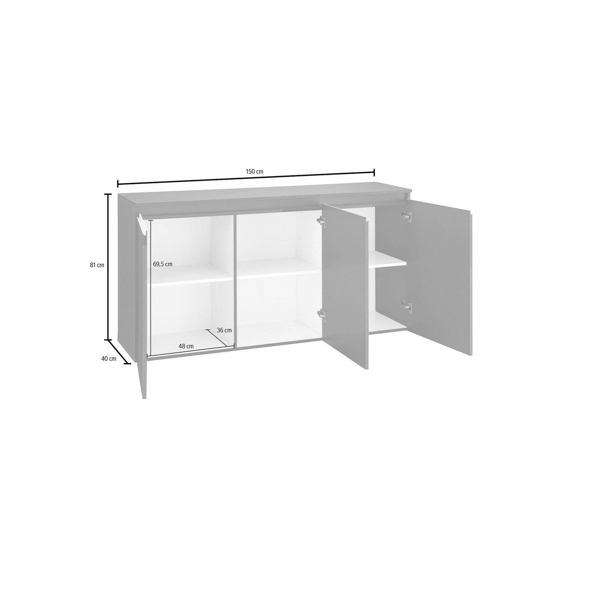 Credenza misure