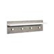 Appendiabiti bianco cemento con 4 ganci
